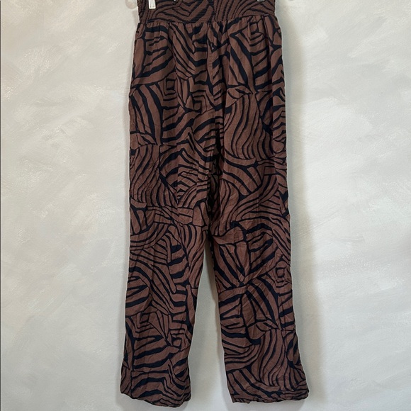 Rails Brendon pant in Moroccan Nights brown breezy wide leg cotton trouser XL - Picture 7 of 10